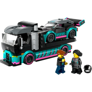 Lego City 60406 Carro de Corrida e Camião de Transporte de Carros - Brincatoys