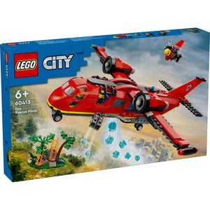Apresentamos Lego City Avião de Resgate dos Bombeiros com o SKU 666041324 recomendado para + 6 anos