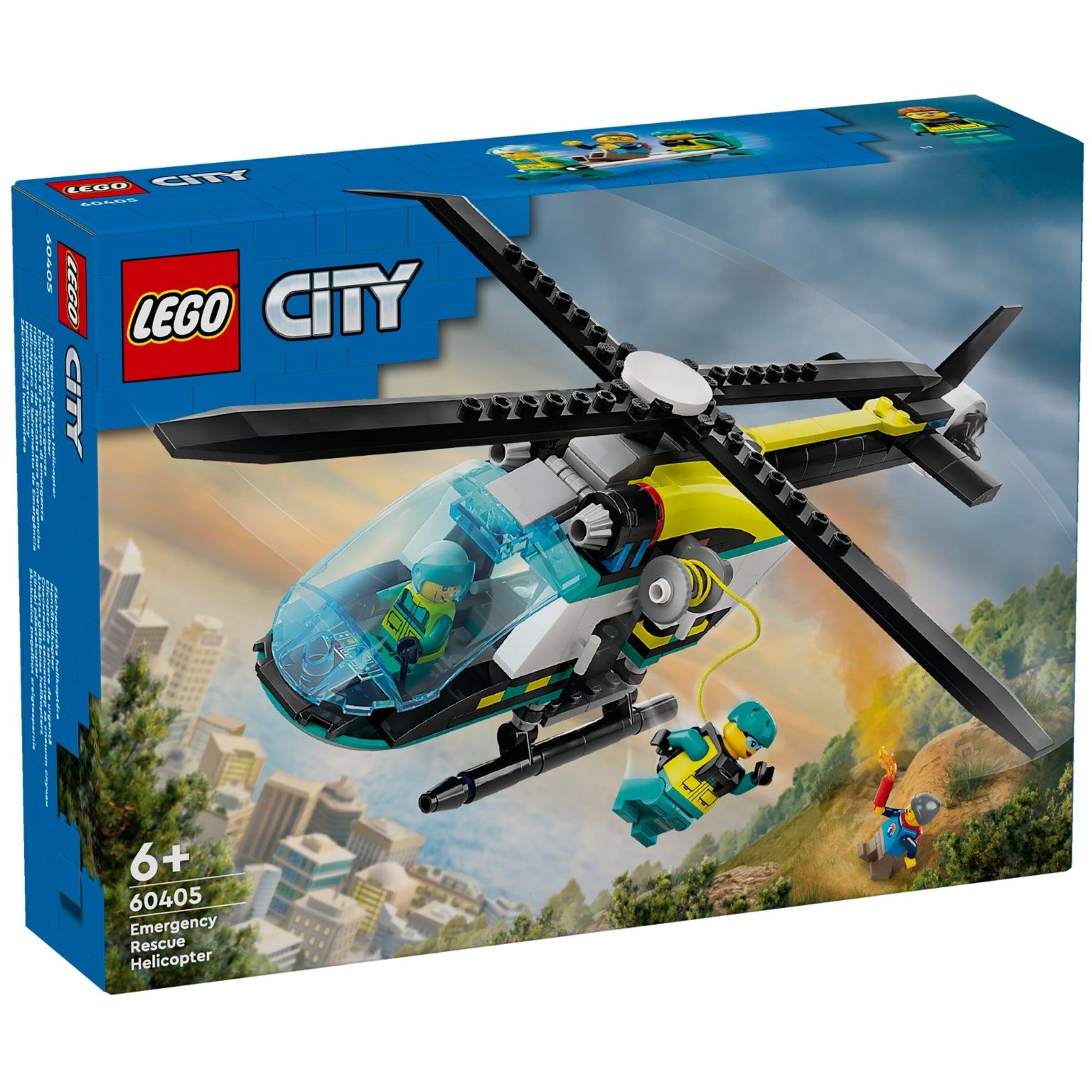 Lego City Helicóptero de Salvamento de Emergência - Brincatoys