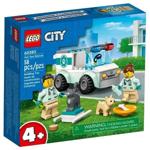 Lego City - Resgate na Carrinha dos Veterinários - Brincatoys