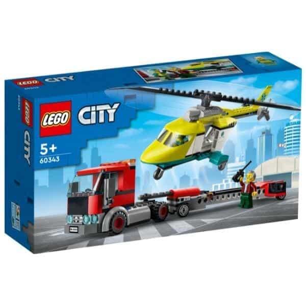 Lego City Transporte de Helicóptero de Salvamento - Brincatoys