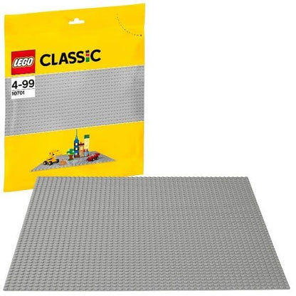 Base de Construção Cinzenta LEGO Classic fora da embalagem