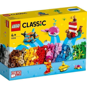 Lego Classic Diversão Criativa no Oceano - Brincatoys