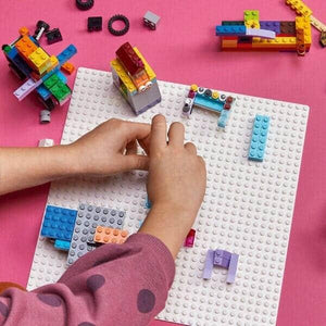 Lego Classic Placa de Construção Branca - Brincatoys