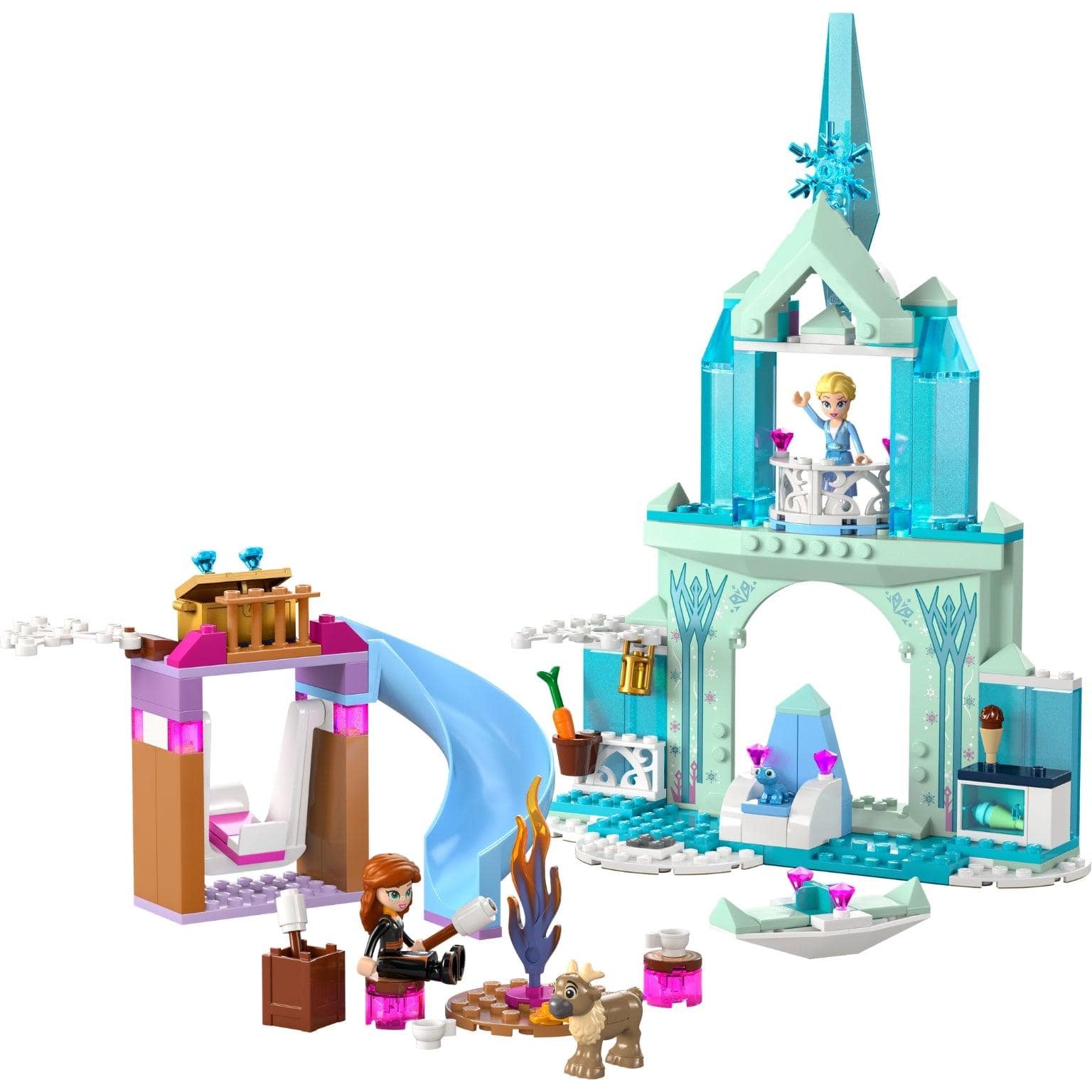 Apresentamos Lego Disney Castelo Gelado da Elsa com o SKU 664323825 recomendado para + 4 anos