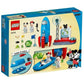 Apresentamos Lego Disney Foguetão Espacial do Mickey Mouse e da Minnie Mouse com o SKU 661077421 recomendado para + 4 anos