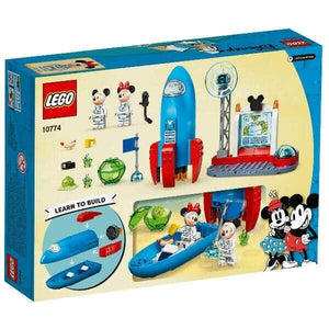 Apresentamos Lego Disney Foguetão Espacial do Mickey Mouse e da Minnie Mouse com o SKU 661077421 recomendado para + 4 anos