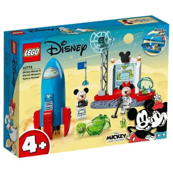 Apresentamos Lego Disney Foguetão Espacial do Mickey Mouse e da Minnie Mouse com o SKU 661077421 recomendado para + 4 anos