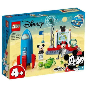 Apresentamos Lego Disney Foguetão Espacial do Mickey Mouse e da Minnie Mouse com o SKU 661077421 recomendado para + 4 anos