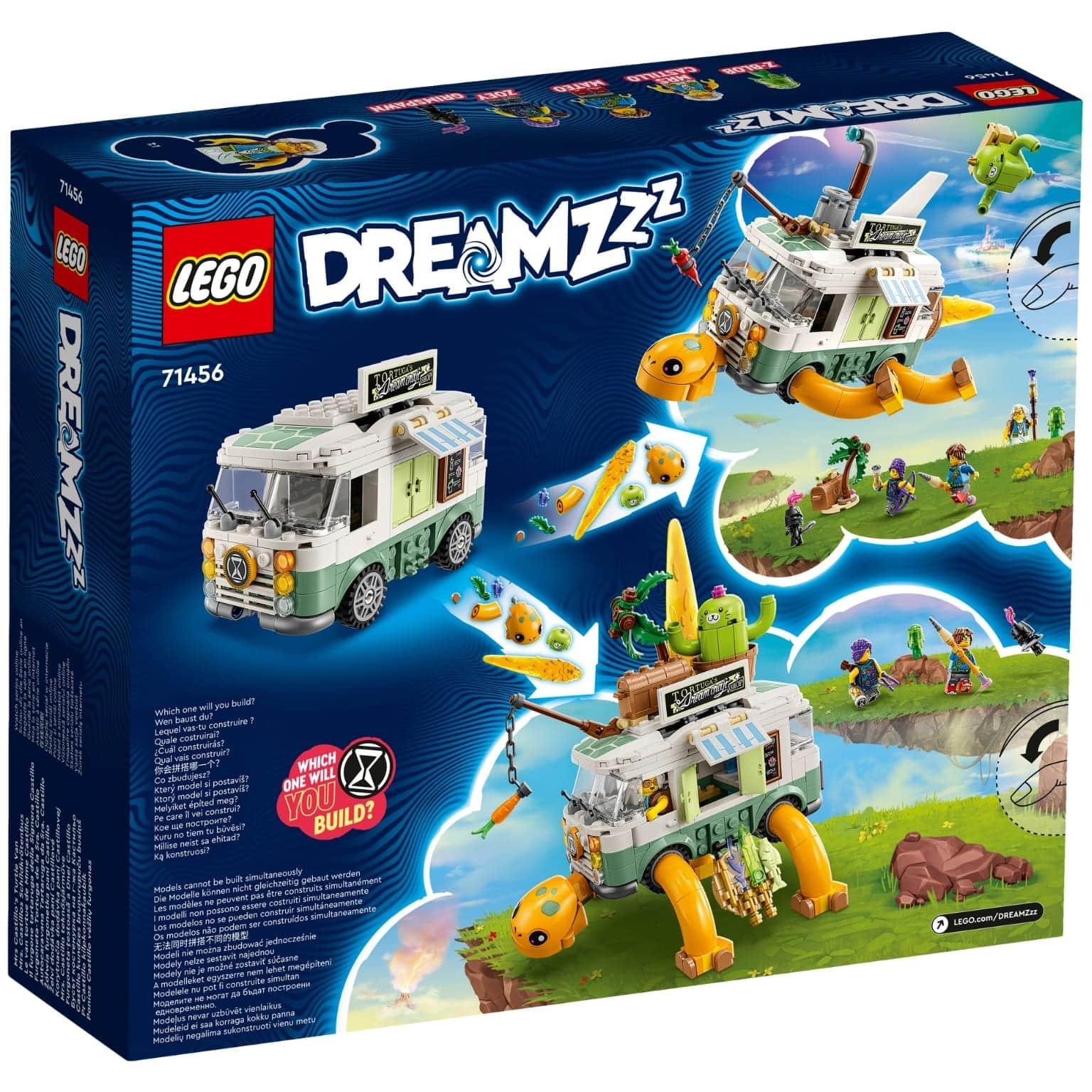 Apresentamos Lego Dreamzzz - A Carrinha Tartaruga da Sra. Castillo com o SKU 667145623 recomendado para + 7 anos