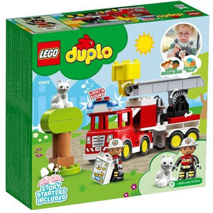 Apresentamos Lego Duplo Camião dos Bombeiros com o SKU 661096922 recomendado para + 2 anos