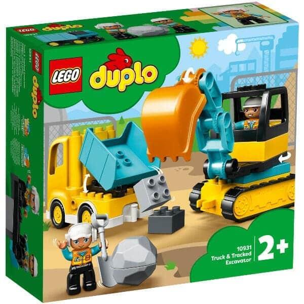 Lego Duplo Camião e Escavadora de Lagartas - Brincatoys