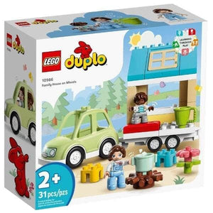 Lego Duplo - Casa de Família Sobre Rodas - Brincatoys