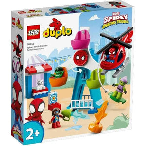 Apresentamos Lego Duplo Spider-Man e Amigos: Aventura na Feira Popular com o SKU 661096322 recomendado para + 2 anos