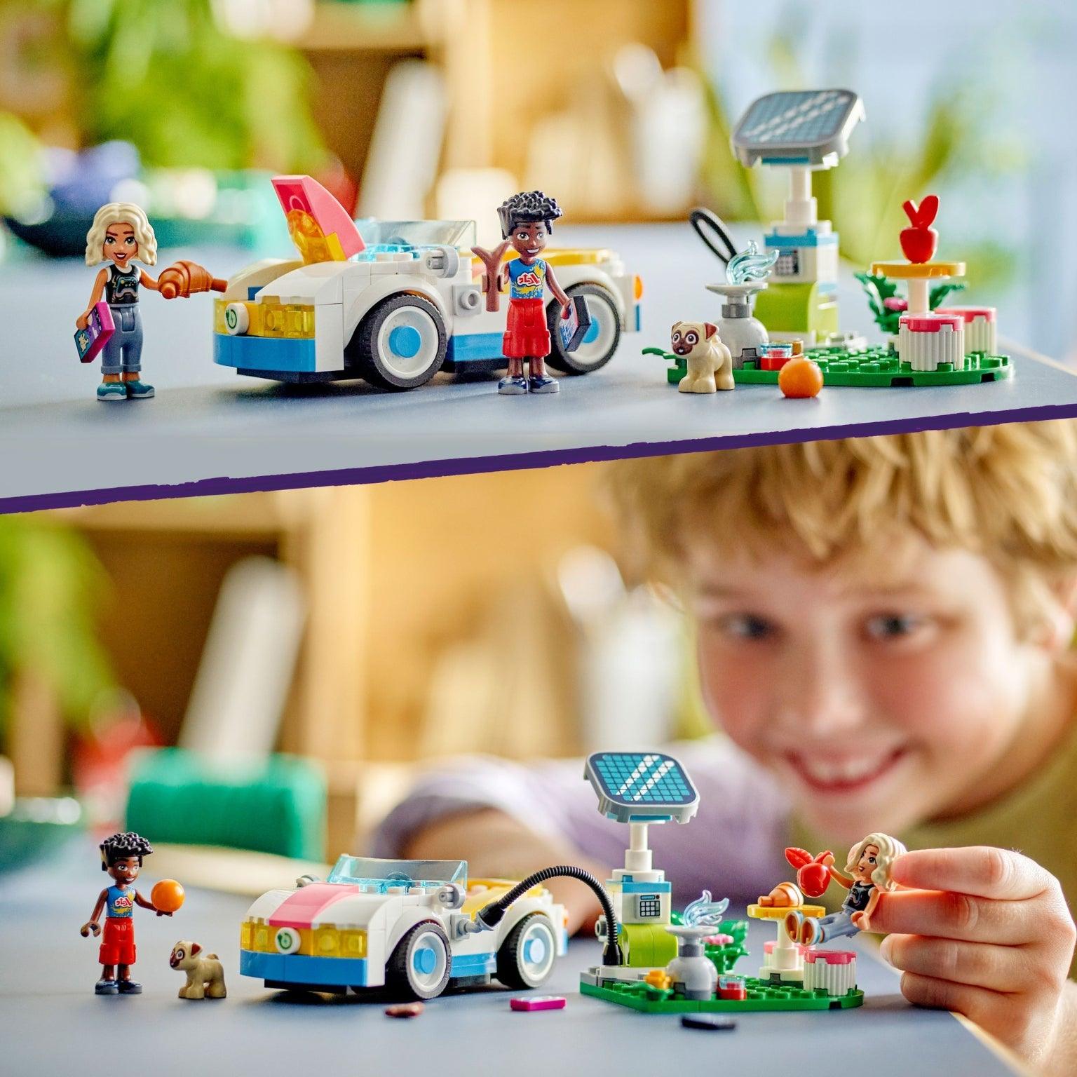 Apresentamos Lego Friends Carro Elétrico e Carregador com o SKU 664260924 recomendado para + 6 anos