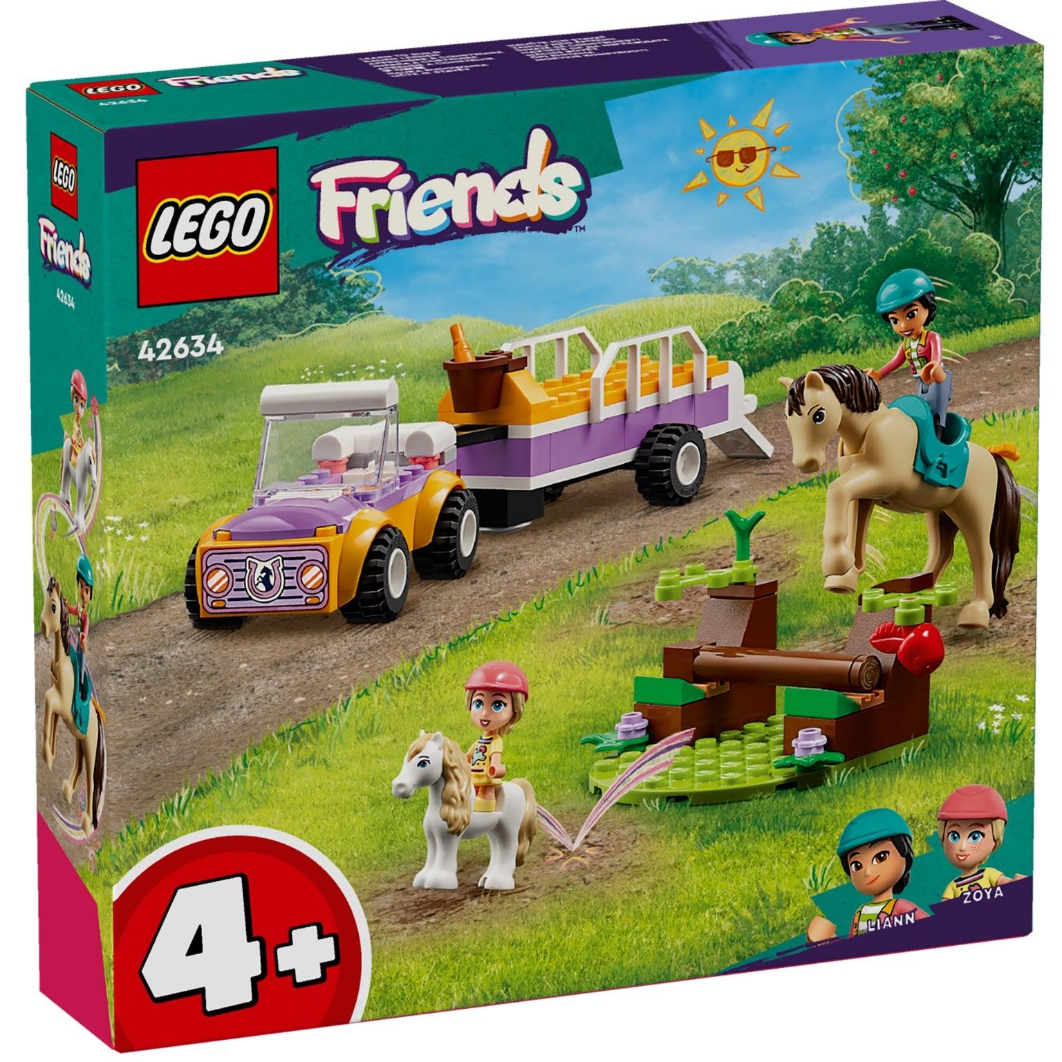 Apresentamos Lego Friends Atrelado com Cavalo e Pónei com o SKU 664263424 recomendado para + 4 anos