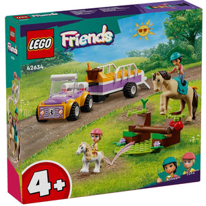 Lego Friends Atrelado com Cavalo e Pónei - Brincatoys