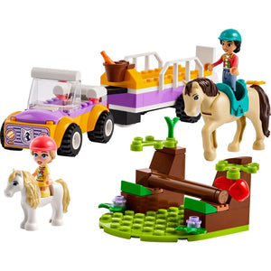 Lego Friends Atrelado com Cavalo e Pónei - Brincatoys