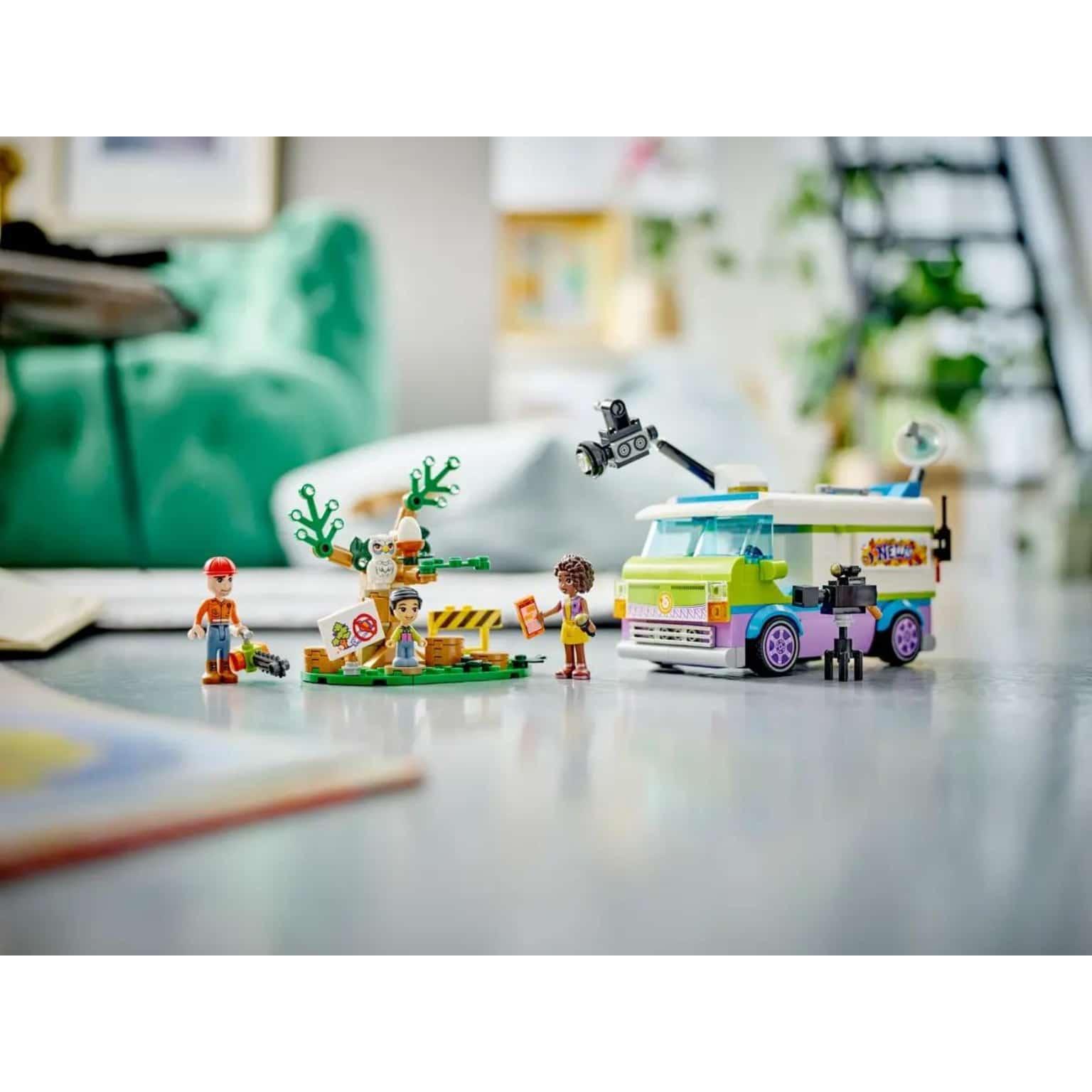 Apresentamos Lego Friends - Carrinha de Imprensa com o SKU 664174923 recomendado para + 6 anos