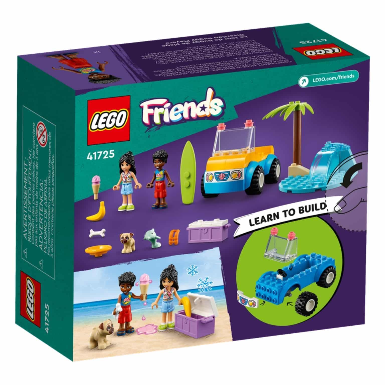 Apresentamos Lego Friends - Diversão com o Buggy de Praia com o SKU 664172523 recomendado para + 4 anos