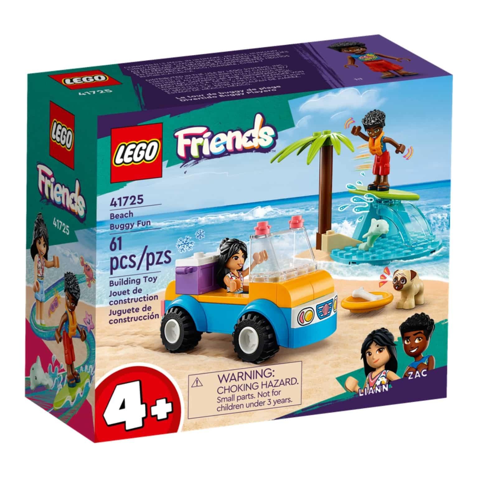 Apresentamos Lego Friends - Diversão com o Buggy de Praia com o SKU 664172523 recomendado para + 4 anos
