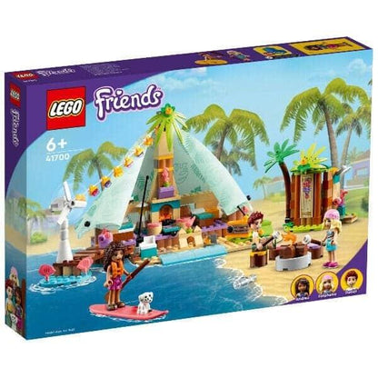 Apresentamos Lego Friends Glamping na Praia com o SKU 664170022 recomendado para + 6 anos