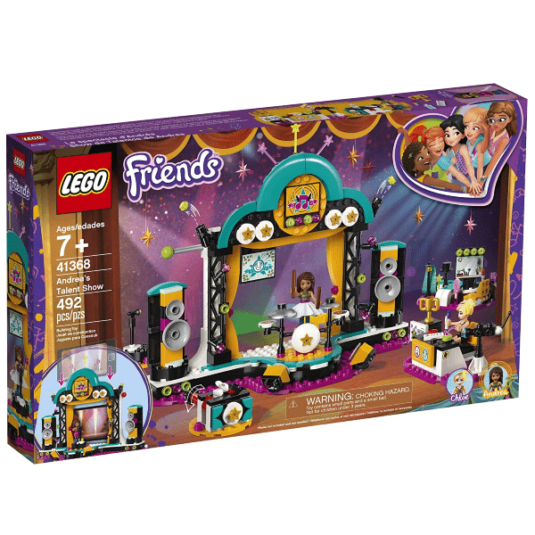 Apresentamos Lego Friends -O Show de Talentos da Andrea- com o SKU 664136819 recomendado para + 6 anos