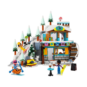 Lego Friends - Pista de Esqui de Férias e Café - Brincatoys