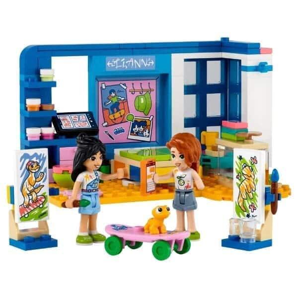Apresentamos Lego Friends Quarto da Liann com o SKU 664173923 recomendado para + 6 anos