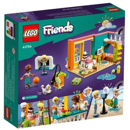 Parte de trás da caixa LEGO Friends Quarto do Leo
