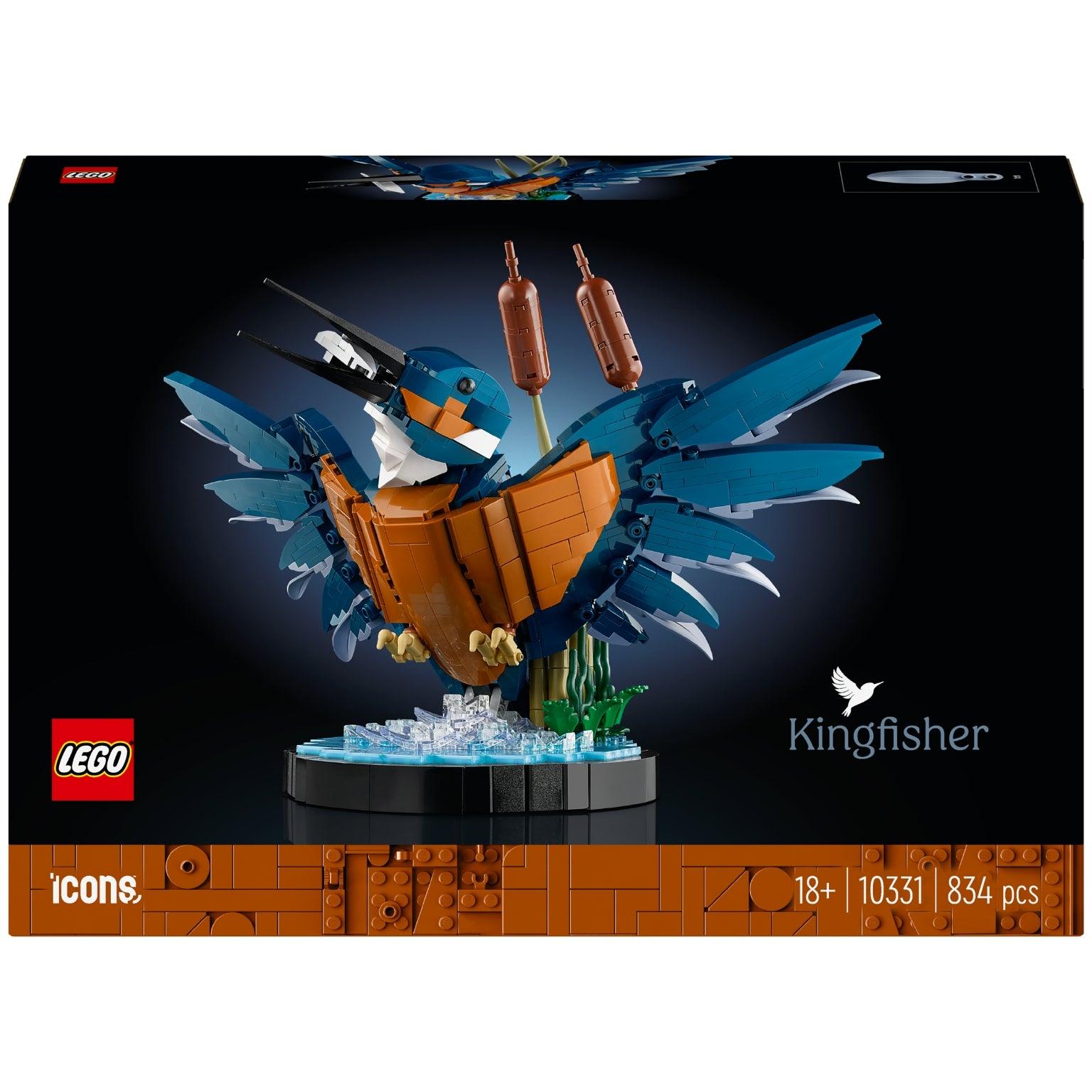 Lego Icons Martim-pescador - Brincatoys