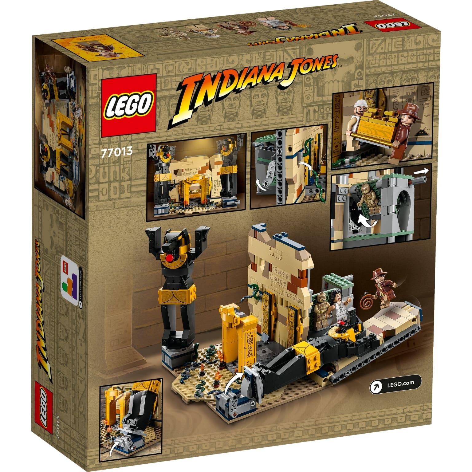 Apresentamos Lego Indiana Jones - Fuga do Túmulo Perdido com o SKU 667701323 recomendado para + 8 anos