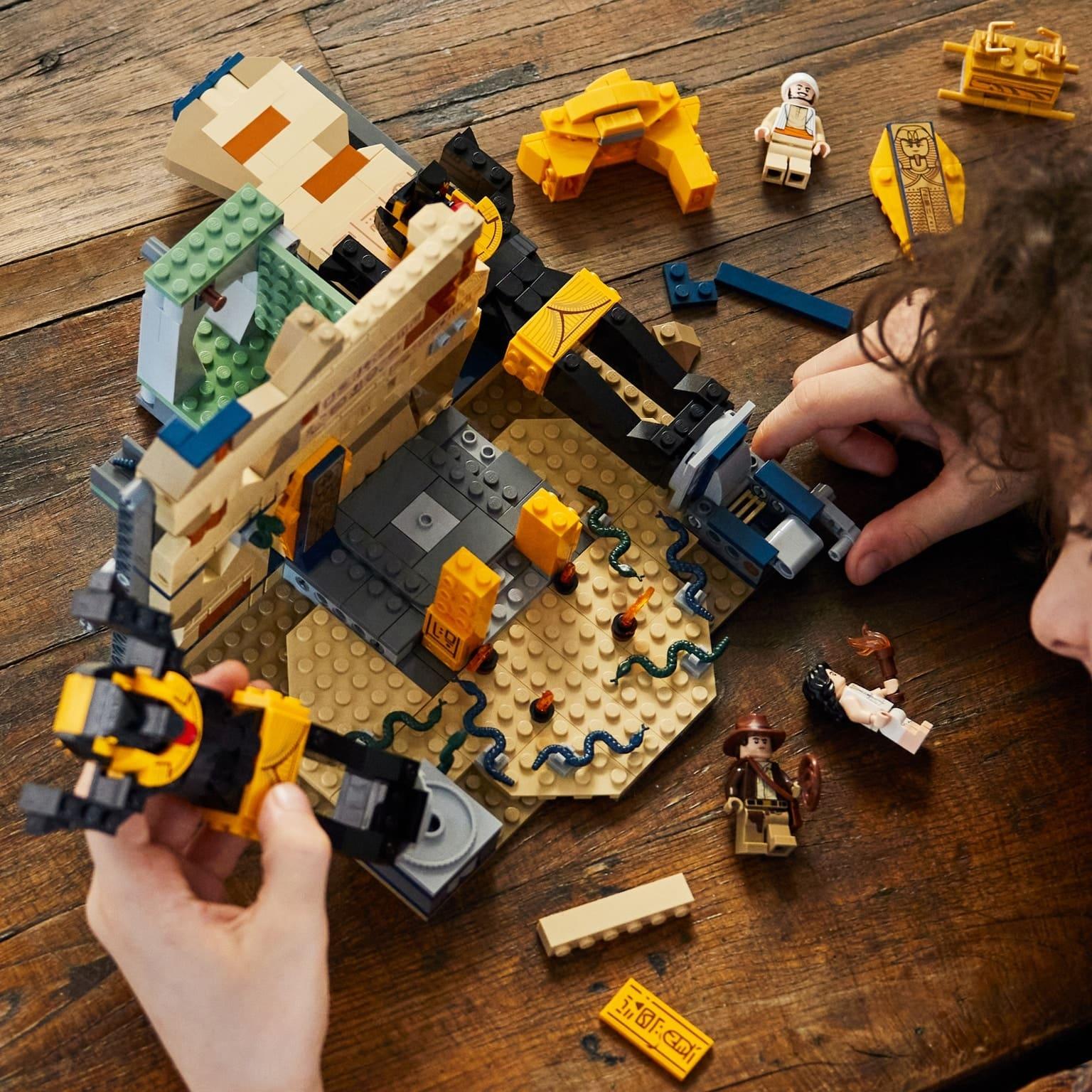 Apresentamos Lego Indiana Jones - Fuga do Túmulo Perdido com o SKU 667701323 recomendado para + 8 anos