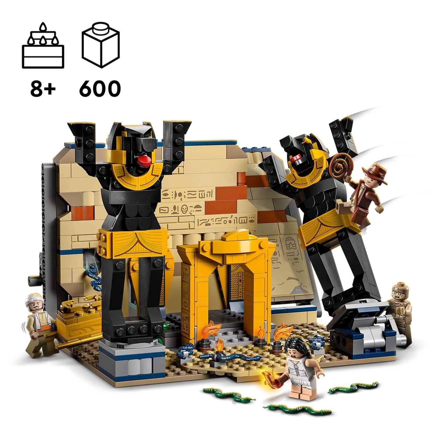 Apresentamos Lego Indiana Jones - Fuga do Túmulo Perdido com o SKU 667701323 recomendado para + 8 anos