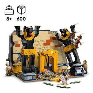 Apresentamos Lego Indiana Jones - Fuga do Túmulo Perdido com o SKU 667701323 recomendado para + 8 anos