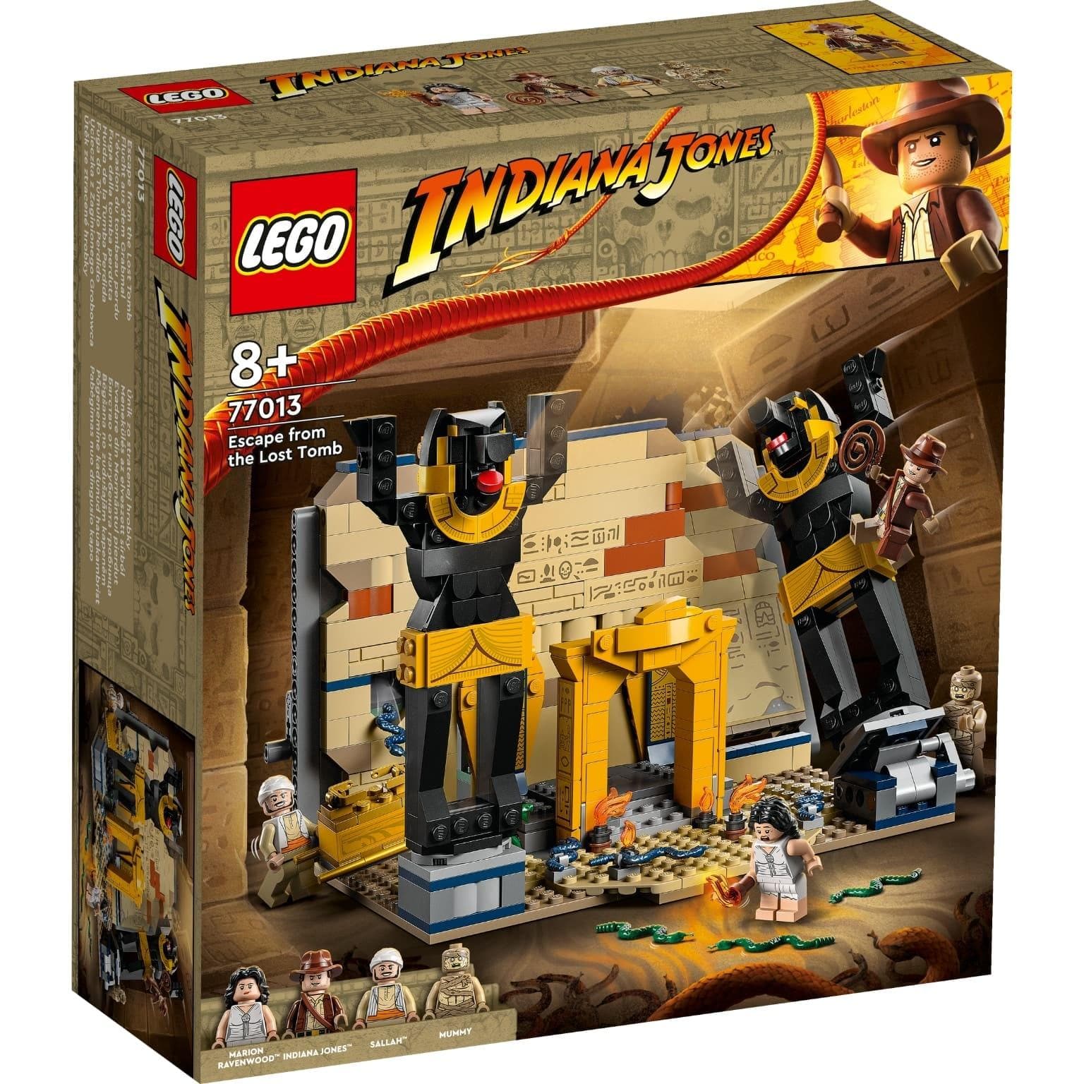 Apresentamos Lego Indiana Jones - Fuga do Túmulo Perdido com o SKU 667701323 recomendado para + 8 anos