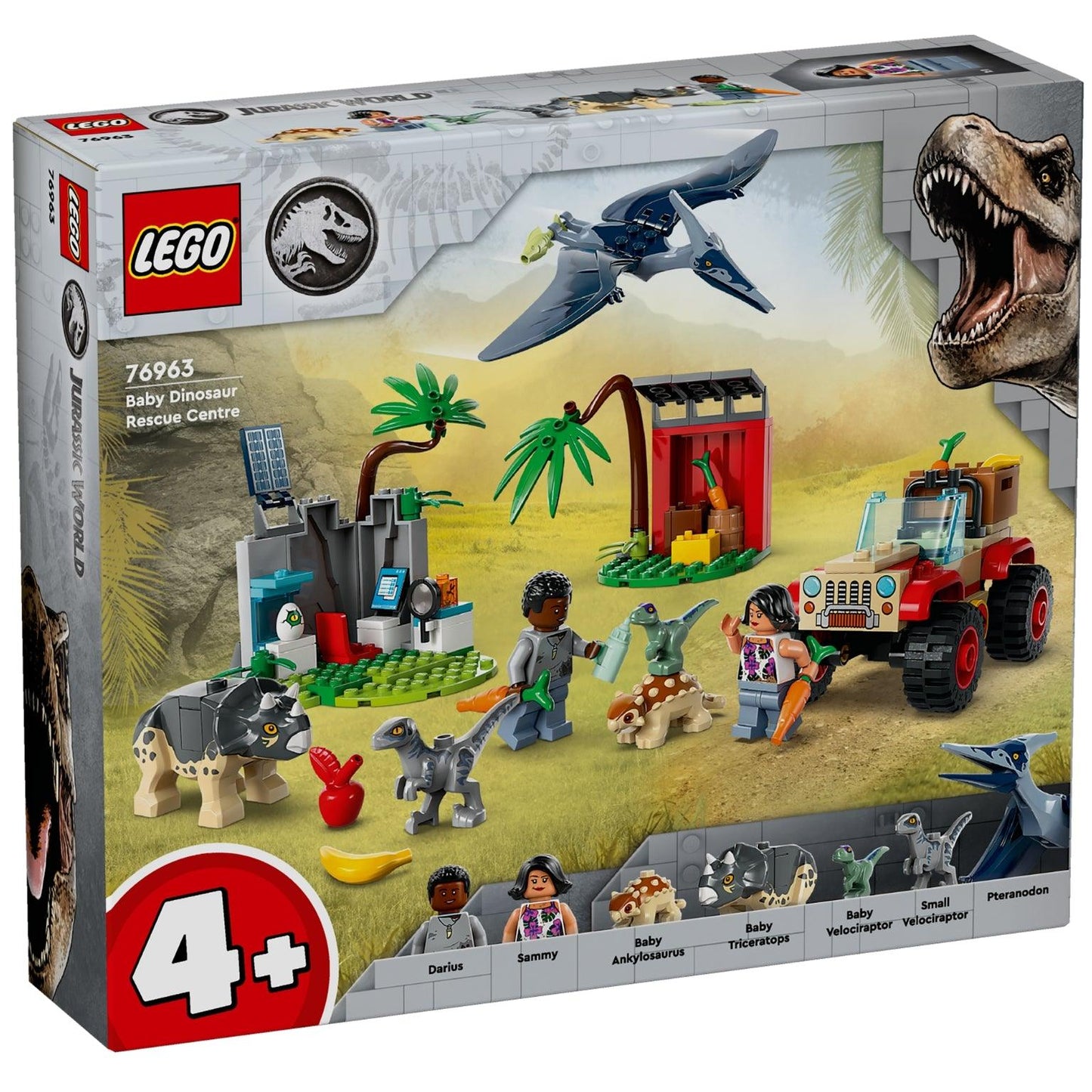 Apresentamos Lego Jurassic World Centro de Resgate de Dinossauros Bebés com o SKU 667696324 recomendado para + 4 anos