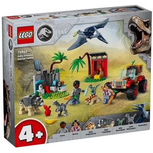 Apresentamos Lego Jurassic World Centro de Resgate de Dinossauros Bebés com o SKU 667696324 recomendado para + 4 anos