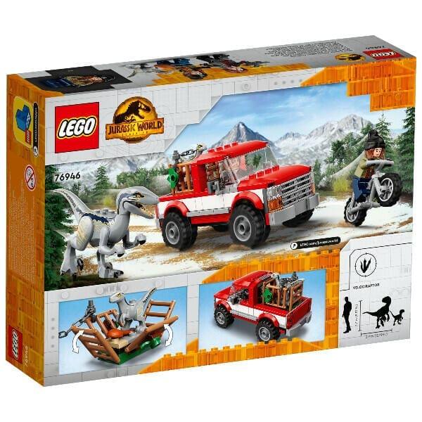Apresentamos Lego Jurassic World Captura dos Velociraptores Blue e Beta com o SKU 667694622 recomendado para + 6 anos