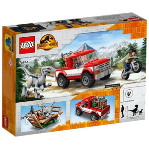 Apresentamos Lego Jurassic World Captura dos Velociraptores Blue e Beta com o SKU 667694622 recomendado para + 6 anos