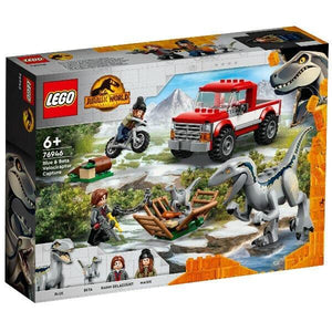 Apresentamos Lego Jurassic World Captura dos Velociraptores Blue e Beta com o SKU 667694622 recomendado para + 6 anos