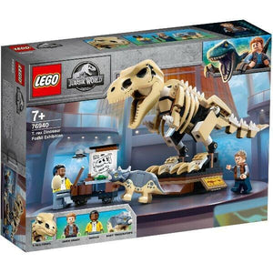 Lego Jurassic World Exposição de Fóssil do Dinossauro T.rex - Brincatoys