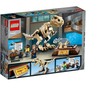Lego Jurassic World Exposição de Fóssil do Dinossauro T.rex - Brincatoys
