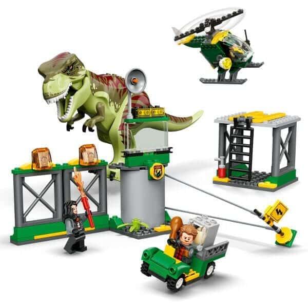 Lego Jurassic World - Fuga de Dinossauro T. rex - Brincatoys