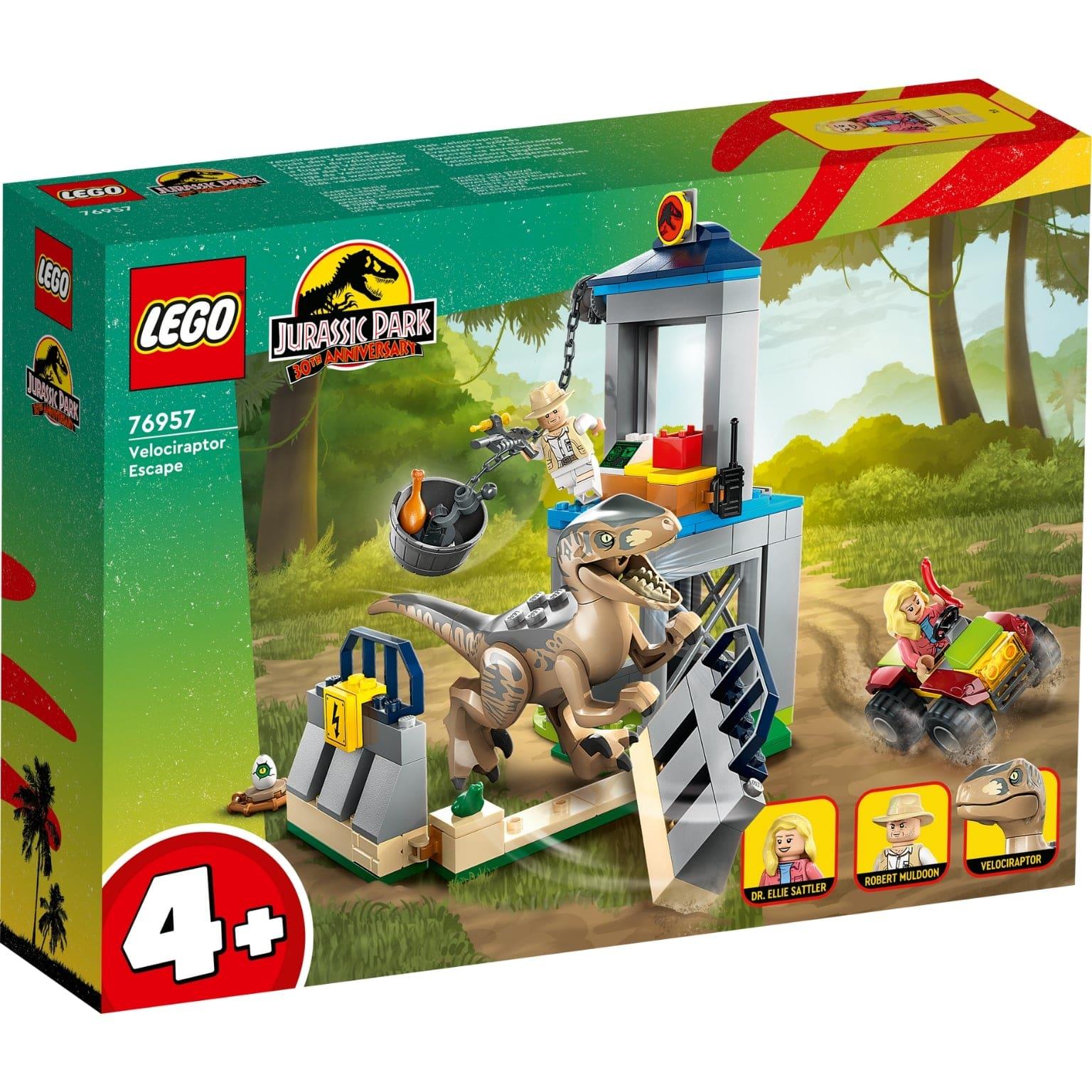 Apresentamos Lego Jurassic World - Fuga de Velociraptor com o SKU 667695723 recomendado para + 4 anos