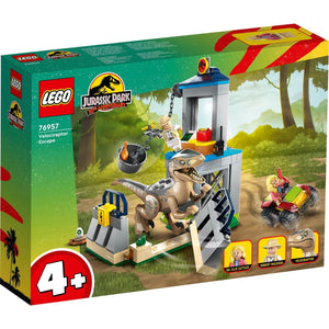 Lego Jurassic World - Fuga de Velociraptor - Brincatoys
