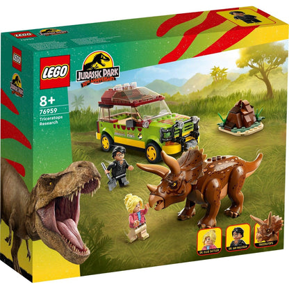 Lego Jurassic World - Pesquisa de Triceratops - Brincatoys