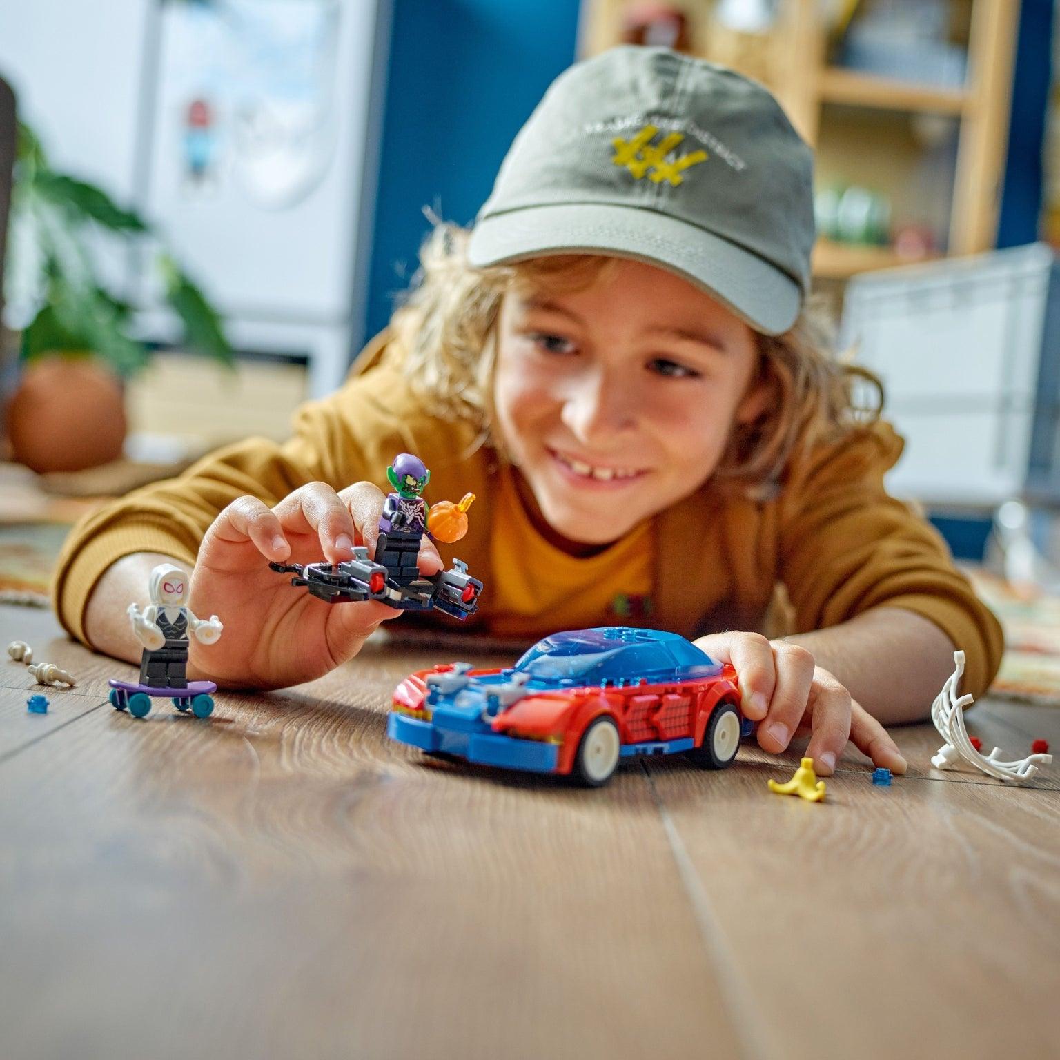 Apresentamos Lego Marvel Carro de Corrida Spider-Man e Green Goblin Venom com o SKU 667627924 recomendado para + 7 anos