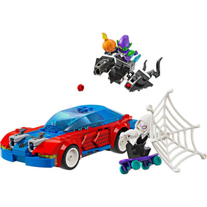Apresentamos Lego Marvel Carro de Corrida Spider-Man e Green Goblin Venom com o SKU 667627924 recomendado para + 7 anos