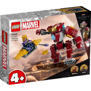 Lego Marvel - A Armadura Hulkbuster de Iron Man contra Thanos - Brincatoys